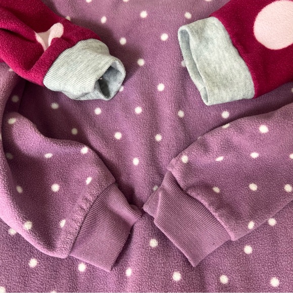 Girls Carter's Fleece One Piece Footed Pajamas SIZE 2T & 24M - Picture 5 of 11